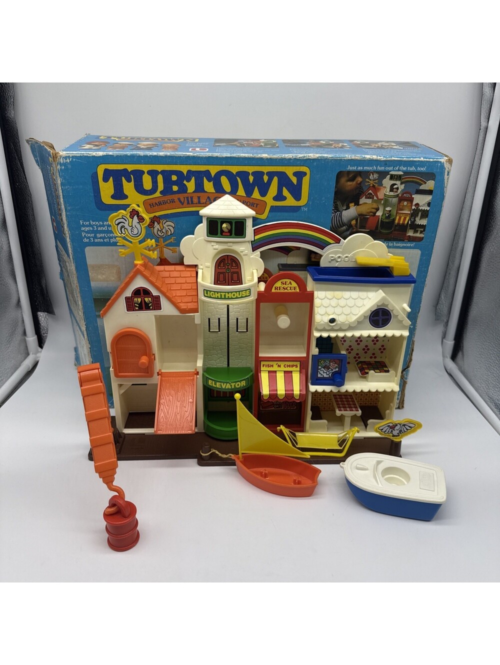 Vintage 1982 Lakeside Tubtown Harbor Village 5505 Incomplete
